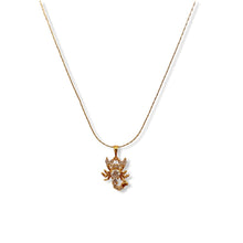 Load image into Gallery viewer, Gold Scorpio Necklace
