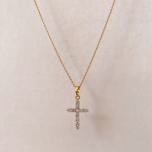 Load image into Gallery viewer, Diamond Mini Cross