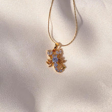 Load image into Gallery viewer, Gold Scorpio Necklace