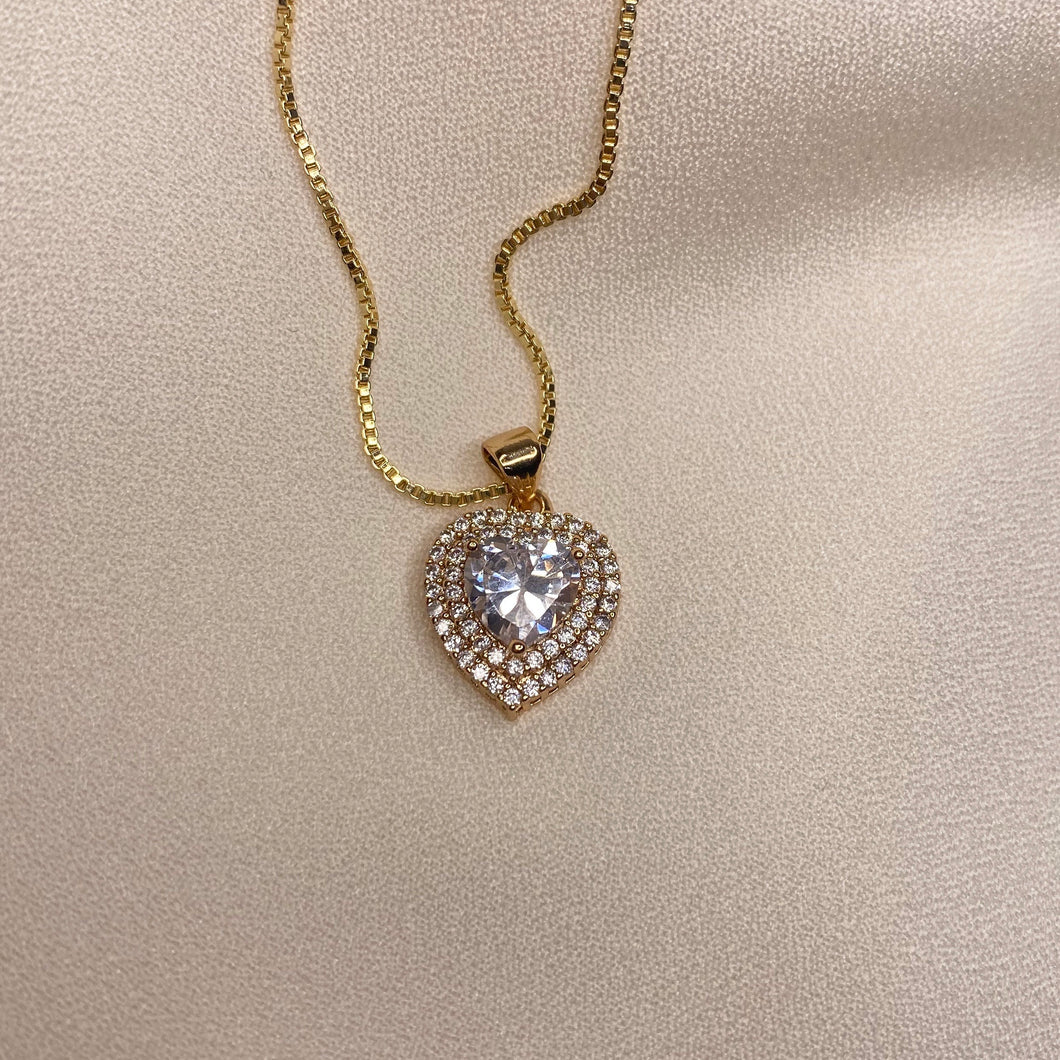 Diamond Heart Necklace